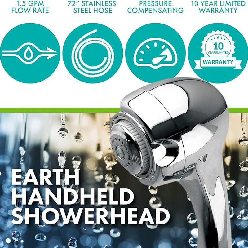 Niagara Earth Massage Handheld Showerhead